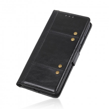 Housse Samsung Galaxy A52 5G Effet Cuir Antique Housse Samsung Galaxy A52 5G Effet Cuir Antique