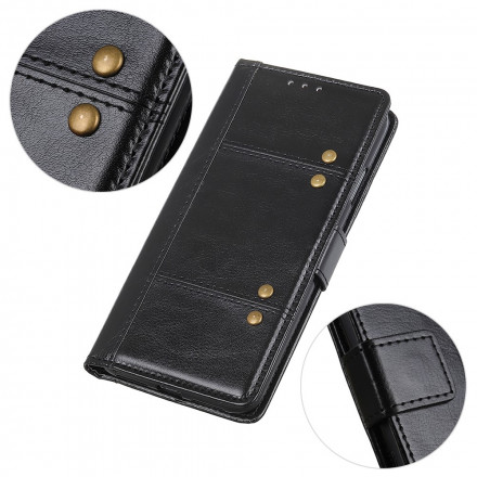 Housse Samsung Galaxy A52 5G Effet Cuir Antique Housse Samsung Galaxy A52 5G Effet Cuir Antique