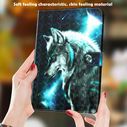 Housse Samsung Galaxy Tab A7 (2020) Light Spot Loup Sauvage Housse Samsung Galaxy Tab A7 (2020) Light Spot Loup Sauvage