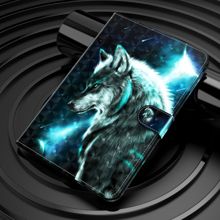 Housse Samsung Galaxy Tab A7 (2020) Light Spot Loup Sauvage Housse Samsung Galaxy Tab A7 (2020) Light Spot Loup Sauvage