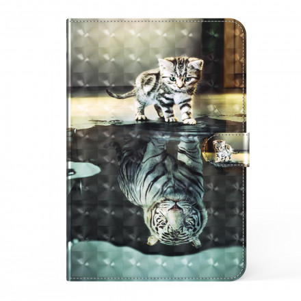 Housse Samsung Galaxy Tab A7 (2020) Light Spot Rêve de Chat Housse Samsung Galaxy Tab A7 (2020) Light Spot Rêve de Chat