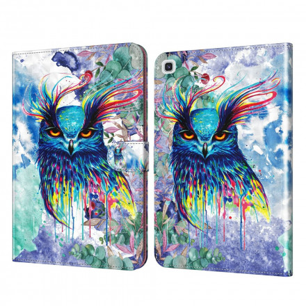 Housse Samsung Galaxy Tab A7 (2020) Hibou Housse Samsung Galaxy Tab A7 (2020) Hibou
