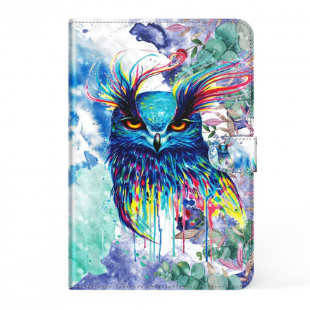 Housse Samsung Galaxy Tab A7 (2020) Hibou Housse Samsung Galaxy Tab A7 (2020) Hibou