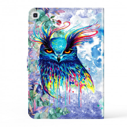 Housse Samsung Galaxy Tab A7 (2020) Hibou Housse Samsung Galaxy Tab A7 (2020) Hibou