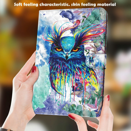 Housse Samsung Galaxy Tab A7 (2020) Hibou Housse Samsung Galaxy Tab A7 (2020) Hibou