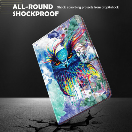 Housse Samsung Galaxy Tab A7 (2020) Hibou Housse Samsung Galaxy Tab A7 (2020) Hibou