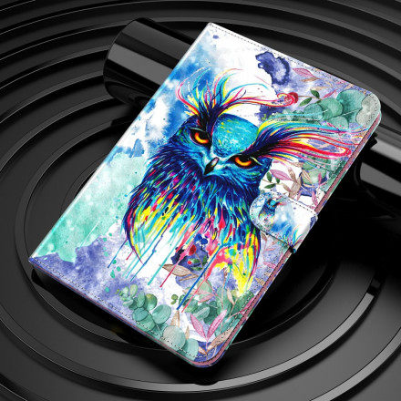 Housse Samsung Galaxy Tab A7 (2020) Hibou Housse Samsung Galaxy Tab A7 (2020) Hibou