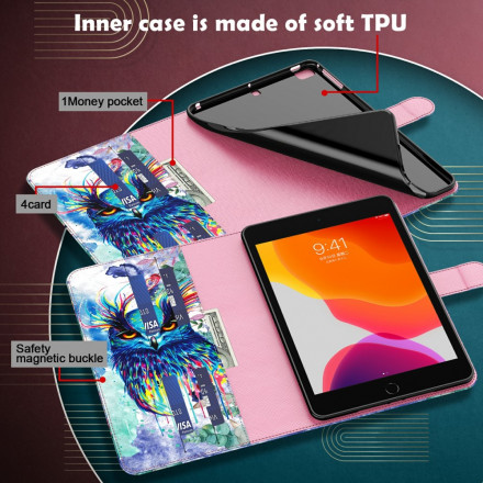 Housse Samsung Galaxy Tab A7 (2020) Hibou Housse Samsung Galaxy Tab A7 (2020) Hibou