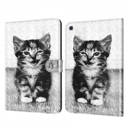 Housse Samsung Galaxy Tab A7 (2020) Light Spot Chaton Housse Samsung Galaxy Tab A7 (2020) Light Spot Chaton