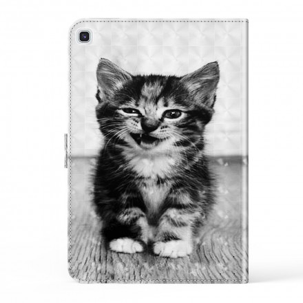 Housse Samsung Galaxy Tab A7 (2020) Light Spot Chaton Housse Samsung Galaxy Tab A7 (2020) Light Spot Chaton