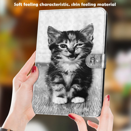 Housse Samsung Galaxy Tab A7 (2020) Light Spot Chaton Housse Samsung Galaxy Tab A7 (2020) Light Spot Chaton