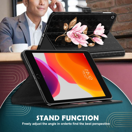 Housse Samsung Galaxy Tab A7 (2020) Light Spot Fleurs Roses Housse Samsung Galaxy Tab A7 (2020) Light Spot Fleurs Roses