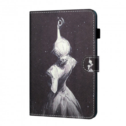 Housse Samsung Galaxy Tab A7 (2020) Jeune Fille Art Housse Samsung Galaxy Tab A7 (2020) Jeune Fille Art
