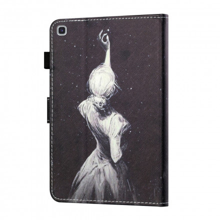 Housse Samsung Galaxy Tab A7 (2020) Jeune Fille Art Housse Samsung Galaxy Tab A7 (2020) Jeune Fille Art