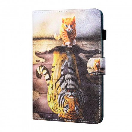 Housse Samsung Galaxy Tab A7 (2020) Chaton Art Housse Samsung Galaxy Tab A7 (2020) Chaton Art