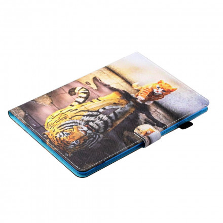 Housse Samsung Galaxy Tab A7 (2020) Chaton Art