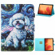 Housse Samsung Galaxy Tab A7 (2020) Chien Art Housse Samsung Galaxy Tab A7 (2020) Chien Art