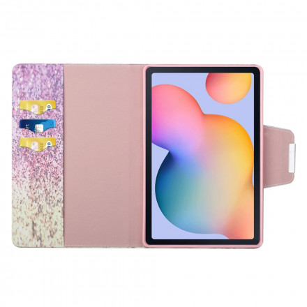 Housse Samsung Galaxy Tab A7 (2020) Paillettes Design Housse Samsung Galaxy Tab A7 (2020) Paillettes Design