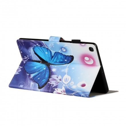 Housse Samsung Galaxy Tab A7 (2020) Papillon Lune Housse Samsung Galaxy Tab A7 (2020) Papillon Lune