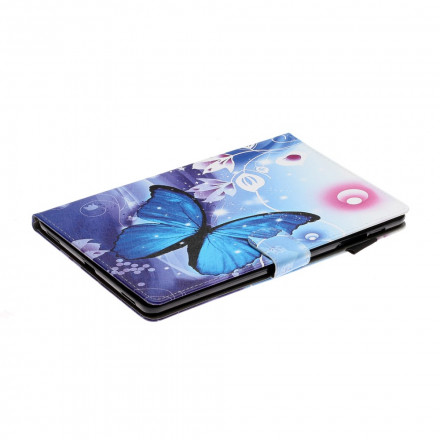 Housse Samsung Galaxy Tab A7 (2020) Papillon Lune Housse Samsung Galaxy Tab A7 (2020) Papillon Lune