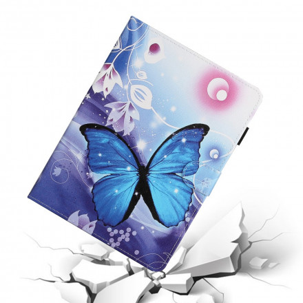 Housse Samsung Galaxy Tab A7 (2020) Papillon Lune Housse Samsung Galaxy Tab A7 (2020) Papillon Lune