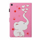 Housse Samsung Galaxy Tab A7 (2020) Éléphant Amoureux Housse Samsung Galaxy Tab A7 (2020) Éléphant Amoureux