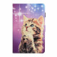 Housse Samsung Galaxy Tab A7 (2020) Chaton Attentif Housse Samsung Galaxy Tab A7 (2020) Chaton Attentif