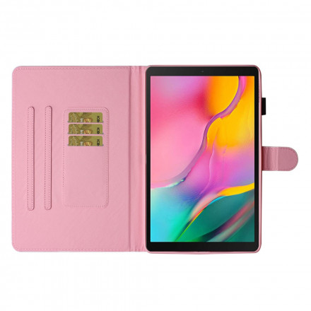 Housse Samsung Galaxy Tab A7 (2020) Chaton Attentif Housse Samsung Galaxy Tab A7 (2020) Chaton Attentif