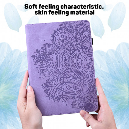 Étui Samsung Galaxy Tab A7 (2020) Fleurs Baroques Étui Samsung Galaxy Tab A7 (2020) Fleurs Baroques