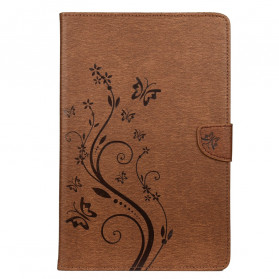 Housse Samsung Galaxy Tab A7 (2020) Papillons Floraux