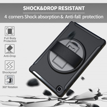 Coque Samsung Galaxy Tab A7 (2020) Triple Protection avec Sangle et Support Coque Samsung Galaxy Tab A7 (2020) Triple Protection avec Sangle et Support