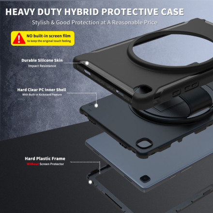 Coque Samsung Galaxy Tab A7 (2020) Triple Protection avec Sangle et Support Coque Samsung Galaxy Tab A7 (2020) Triple Protection avec Sangle et Support