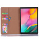 Étui Samsung Galaxy Tab A7 (2020) Simili Cuir Vintage Rivets Étui Samsung Galaxy Tab A7 (2020) Simili Cuir Vintage Rivets