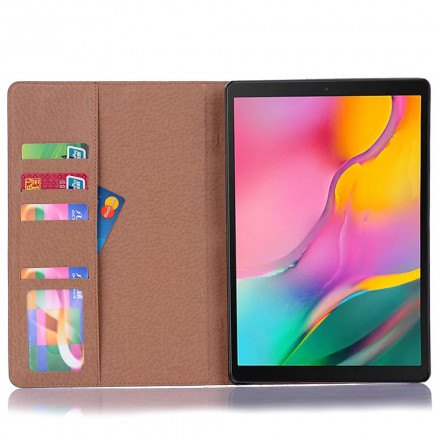 Étui Samsung Galaxy Tab A7 (2020) Simili Cuir Vintage Rivets Étui Samsung Galaxy Tab A7 (2020) Simili Cuir Vintage Rivets