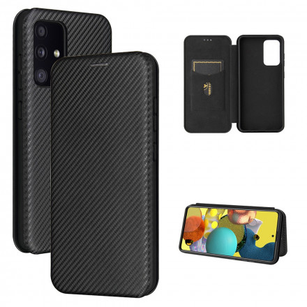 Flip Cover Samsung Galaxy A52 5G Fibre Carbone Flip Cover Samsung Galaxy A52 5G Fibre Carbone