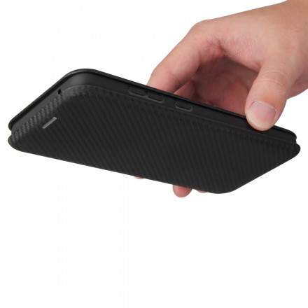 Flip Cover Samsung Galaxy A52 5G Fibre Carbone Flip Cover Samsung Galaxy A52 5G Fibre Carbone