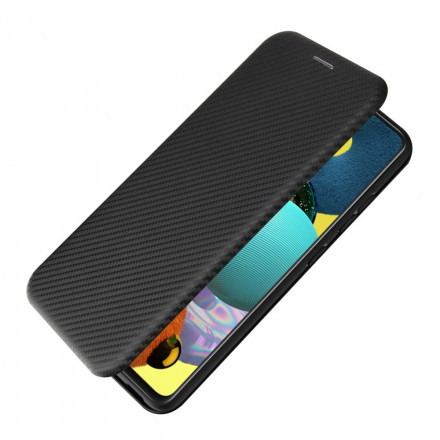 Flip Cover Samsung Galaxy A52 5G Fibre Carbone Flip Cover Samsung Galaxy A52 5G Fibre Carbone