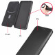 Flip Cover Samsung Galaxy A52 5G Fibre Carbone