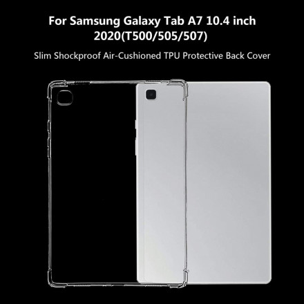 Coque Samsung Galaxy Tab A7 (2020) Transparente Coins Renforcés