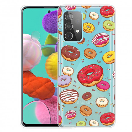 Coque Samsung Galaxy A52 5G love Donuts