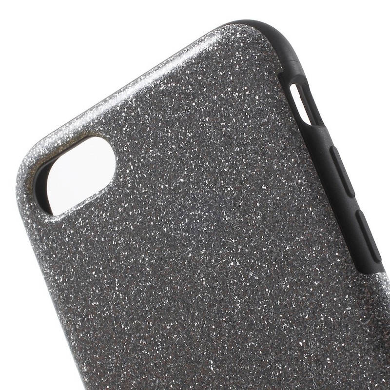 coque iphone 6 pailletes noire