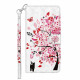 Housse Samsung Galaxy MA32 5G Light Spot Arbre Rose