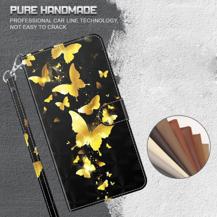 Housse Samsung Galaxy A32 5G Papillons Jaunes Housse Samsung Galaxy A32 5G Papillons Jaunes