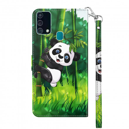 Housse Samsung Galaxy A32 5G Light Spot Panda et Bambou Housse Samsung Galaxy A32 5G Light Spot Panda et Bambou