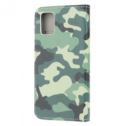 Housse Samsung Galaxy A32 5G Camouflage Militaire