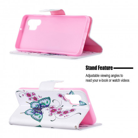 Housse Samsung Galaxy A432 5G Papillons Aquarelle Housse Samsung Galaxy A432 5G Papillons Aquarelle