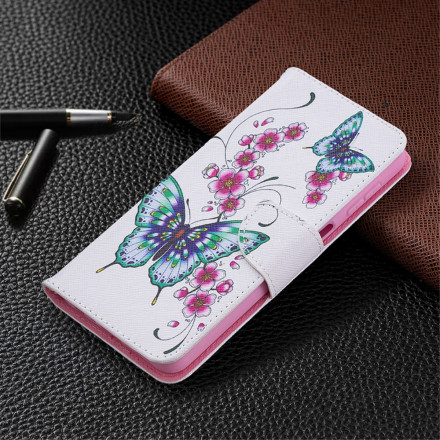 Housse Samsung Galaxy A432 5G Papillons Aquarelle Housse Samsung Galaxy A432 5G Papillons Aquarelle