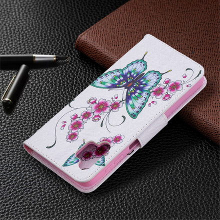 Housse Samsung Galaxy A432 5G Papillons Aquarelle Housse Samsung Galaxy A432 5G Papillons Aquarelle