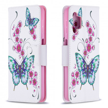 Housse Samsung Galaxy A432 5G Papillons Aquarelle Housse Samsung Galaxy A432 5G Papillons Aquarelle