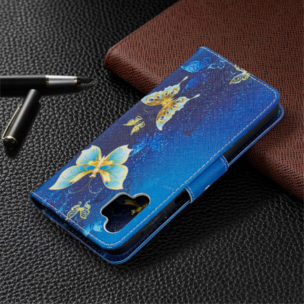 Housse Samsung Galaxy A32 5G Papillons Rois Housse Samsung Galaxy A32 5G Papillons Rois